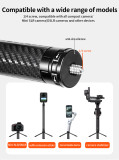 95mm/119mm/145mm/139mm/188mm Aluminum Alloy Photography Tripod, Phone Desktop Mount, Handheld Portable Selfie Stick, N52 Strong Magnetic Attraction for Pocket 3/X5 Camera