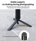 95mm/119mm/145mm/139mm/188mm Aluminum Alloy Photography Tripod, Phone Desktop Mount, Handheld Portable Selfie Stick, N52 Strong Magnetic Attraction for Pocket 3/X5 Camera