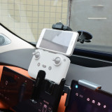Aluminum Magnetic Phone Holder for Car Dashboard, Rotating & Folding Suction Cup Car Camera Mount (for NEO2/MINI 5Pro)