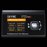 SKYRC RACINGSTAR BSTW V3 Tire Warmer, Racing Tire Heater, Upgraded Silicone Cover