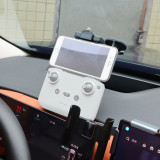 Aluminum Magnetic Phone Holder for Car Dashboard, Rotating & Folding Suction Cup Car Camera Mount (for NEO2/MINI 5Pro)