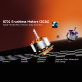 0702/0802 Brushless Motors (2026)