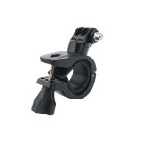 l Bicycle Handlebar Mount Bike Holder, Motorcycle Cycling Clamp Bracket with Non-slip Rubber Pads, 360° Rotating for OSMO Action 6 Camera Accessories