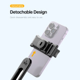 Multifunctional Remote Selfie Stick, Extendable Tripod Stand Integrated Phone Holder for Photographing, Live Streaming, and Recording