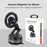 Aluminum Magnetic Phone Holder for Car Dashboard, Rotating & Folding Suction Cup Car Camera Mount (for NEO2/MINI 5Pro)