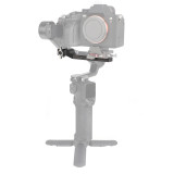 130mm/140mm Horizontal Extension Arm Crossbar, Quick-release Stabilizing Bar Mount Plate Extended for RS 3 Mini Gimbal