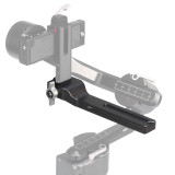 130mm/140mm Horizontal Extension Arm Crossbar, Quick-release Stabilizing Bar Mount Plate Extended for RS 3 Mini Gimbal