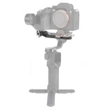 130mm/140mm Horizontal Extension Arm Crossbar, Quick-release Stabilizing Bar Mount Plate Extended for RS 3 Mini Gimbal
