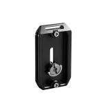 38mm Universal Quick Release Plate with 1/4  Screw, Camera Strap Holes, Arca-Type Gimbal Mount Base for DSLR Camera Tripod Ball Head Clamp
