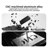 Aluminum Alloy Magnetic Mount Adapter with 1/4 ARRI-standard Positioning Hole Compatible with Action 3/4/5/360 Panoramic