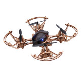 DIY Assembled Drone, Wooden Quadcopter Model Assembly Tutorial