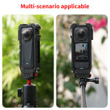 Aluminum Magnetic Quick-Rlease Camera Cage for X4 Air, Expansion Protector Frame with N52 Strong Magnetic Force & Dual Cold Shoes for Selfie Sticks, Tripods