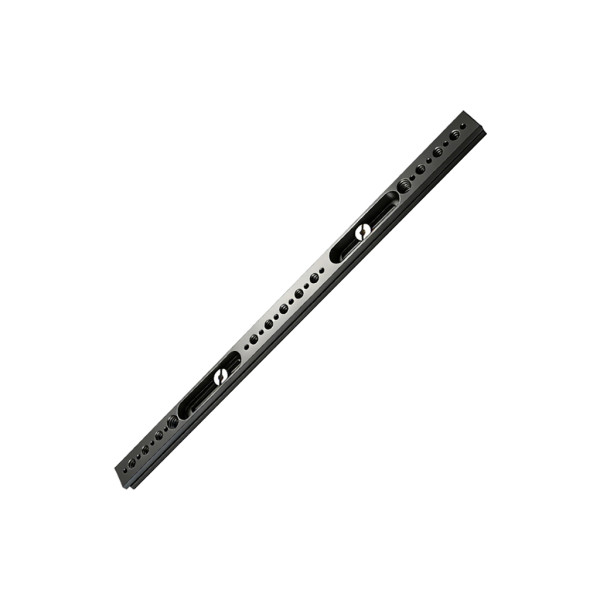 Extended Multi-Functional NATO Slide Bar, SLR Camera Cage Extension Rail-type, ARRI-standard Positioning Top Handle Quick-Release Installation Slider