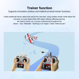 Radiolink T12D Remote Controller, 12 Channels Supports ELRS Drones, Model Aircraft, Multi-Axis Engineering Vehicles and Ships, Built-In Simulator