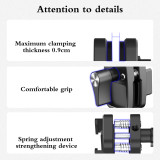 Motorcycle Windshield Clip Camera Mount for Pocket 4/X5 Cameras, Quick Release Aluminum Alloy Windshield Clamp Bracket