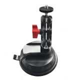 Car Phone Holder Suction Cup, 360° Adjustable Camera Mount Bracket with 1/4  Screw Magic Arm for Hero/X5 Action Camera Smartphone