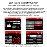 Radiolink R16F Receiver, T16D Built-in Data Return Simulator Program Can Be Upgraded Online SBUS/CRSF