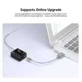 Radiolink R12F Receiver, Fixed-Wing Vehicle/Ship Sbus PWM CRSF Online Upgrade with Built-in Simulator Program
