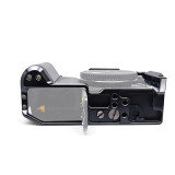 Aluminum Alloy Camera Cage for ZR Cameras, Full Cage Camera Photography Extension Frame with 1/4, 3/8 Threaded Holes, Cold Shoe Mount
