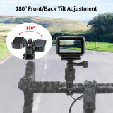 Camera Mount Adapter, Magnetic Quick-Release Expansion Accessory Compatible with Tripods, Selfie Sticks, Gimbals with 1/4  Screws
