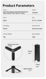 2 in 1 Magnetic Tripod, Handheld Quick-Release Selfie Stick with 1/4  Screw, Silicone Anti-Slip Feet for X5/Pocket 4/3, Phone/Camera Live Streaming Stand