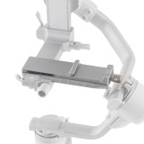 Camera Quick Release Plate, Aluminum Alloy Lower Board, 38mm Arca-type Standard Base for RS4 Mini Gimbal Stabilizer, DSLR Tripod Head
