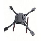 10-inch Carbon Fiber Frame Compatible with the HSKRC G450, High Strength, Ample Space for Under-Frame Battery Mounting