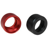 Aluminum Alloy M24×1.5 Thread Lock Nut Replacement, Ball Head Conversion Mount for Car Phone Mount Knurled Non-Slip Phone Holder Clamp