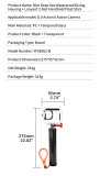 60M Camera Waterproof Case, High-Definition Underwater Photography Protective Case, Shock-Resistant Diving Protective Cover Compatible with Action 6