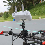 Aluminum Alloy Super Clamp, RC2 N3/N2 Bike Handlebar Mount for 4 Pro/NEO 2 Remote Controller with Universal 1/4-inch Screw