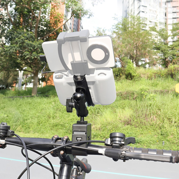 Aluminum Alloy Super Clamp, RC2 N3/N2 Bike Handlebar Mount for 4 Pro/NEO 2 Remote Controller with Universal 1/4-inch Screw