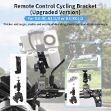 Aluminum Alloy Super Clamp, RC2 N3/N2 Bike Handlebar Mount for 4 Pro/NEO 2 Remote Controller with Universal 1/4-inch Screw