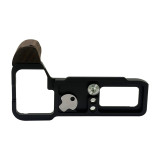Wooden Handle Compatible with Sony A7C2 Camera Quick-Release Plate for Sony A7CR Mirrorless Camera
