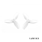 HQProp Ultralight 1.2x1x3 (31 mm) -1 mm (2 forward, 2 reverse)