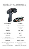 SNICLO MG044-4WD 1:43 4WD Drift Standard Car + Remote Control