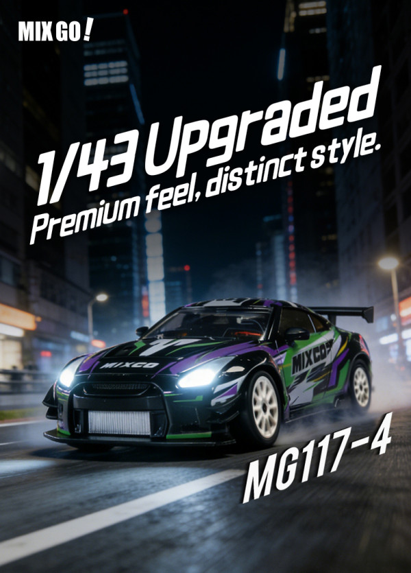 SNICLO MG117-4WD 1:43 4WD Drift Standard Car + Remote Control