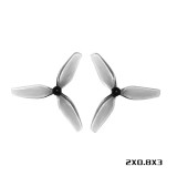 HQProp Ultralight 2x0.8x3 (51MM)-1MM Gray (2 forward, 2 reverse)