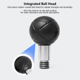 Car Mount Adapter with Rubber-Coated Ball Head Extension Bracket and 1/4-inch Screw/Hole Base Cell Phone Photography Accessory