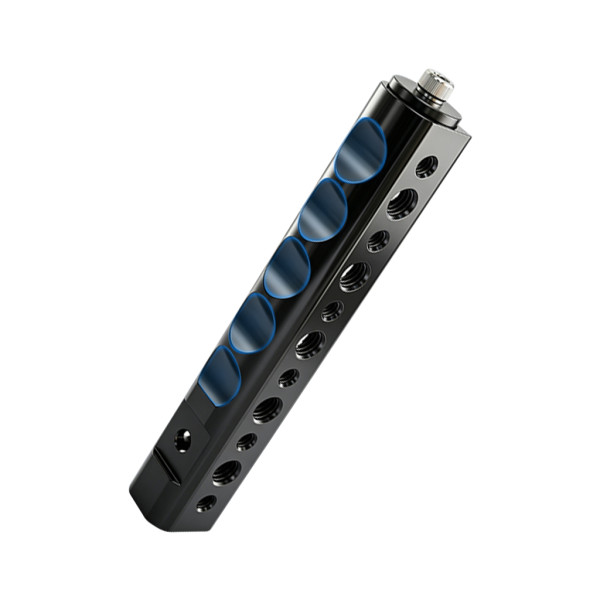 Aluminum Alloy Side Handle with NATO Rail-type, DSLR Quick-Release Camera Cage Side Grip, Portable Gimbal Cold Shoe Extension Handle