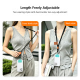 Cell Phone Braided Lanyard, Camera Quick-Release Strap, Anti-Loss Crossbody/Neck/Wrist Strap for Water Bottle, Bag