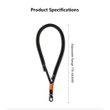 Cell Phone Braided Lanyard, Camera Quick-Release Strap, Anti-Loss Crossbody/Neck/Wrist Strap for Water Bottle, Bag