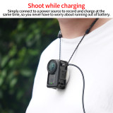 Magnetic Camera Cage with Dual Cold Shoes, Multi-Functional Protective Frame, Shock-Resistant Action Camera Case for Nano Action Camera Accessories