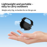 Magnetic Camera Cage Protective Frame for GO Ultra, Triple Cold Shoe Expansion Case Supports Horizontal Vertical Photograph, USB-C Charging While Recording