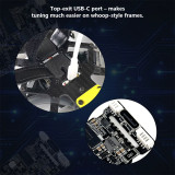 (DarwinFPV) Aluminum Alloy CineApe35-compatible AIO F411 45A ELRS AIO F411 Flight Tower