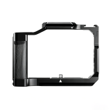 Camera Cage for R50 V, Aluminum Alloy Protective Frame with Quick Release Plate, Cold Shoe & Threaded Holes for Vlog Live Streaming Photography Accessories