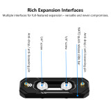 NATO Slide Rail-type Bar, Aluminum Quick Release Rail Slider Adapter with Locating Pins, 1/4 Screw for Camera Top Handle Accessories