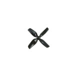(HQProp) 1.6x1.6x4 FPV Drone Propellers, Ultra-Compact Quadcopter Propellers, Micro Propellers with 1mm Hole Diameter (2 Forward, 2 Reverse)