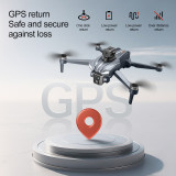 K18Max GPS-Enabled High-Definition Aerial Photography Drone with Screen-Equipped Remote Controller, Brushless Motor, and Intelligent Obstacle Avoidance (K18Max + GPS + Airdrop + 4.5-inch Screen / Single-Battery Version)