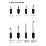 Stainless Steel KT1359-8KG High-Speed Mini Electric Linear Actuator, 12V, with Built-in Limit Switch Protection, Multi-Stroke Lifting Rod—Stroke 10–80 N, Speed: 7 mm/s