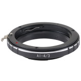 AI-4/3 Aluminum Alloy Lens Adapter Ring, Convert AI(D) AIS Lenses to M4/3 Camera Bodies